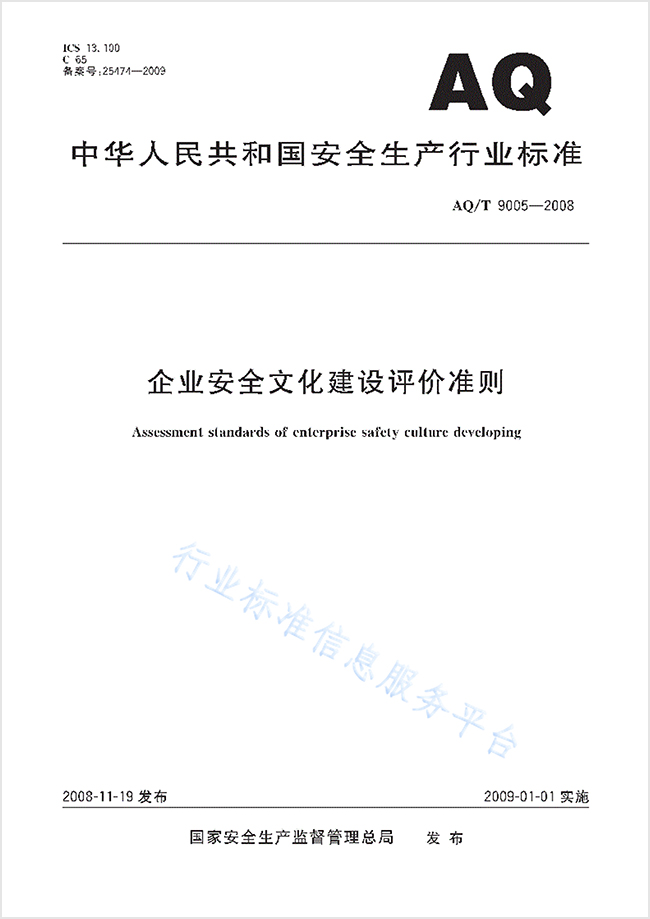 企业安全文化建设评价准则（AQT 9005-2008）.pdf